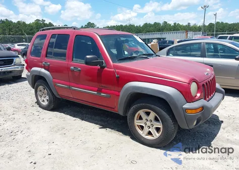 2004 Jeep Liberty Sport z USA, uszkodzony, nr VIN 1J4GK48K54W218163